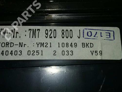 Instrument cluster SEAT ALHAMBRA (7V8, 7V9)  | BP1944896C47 