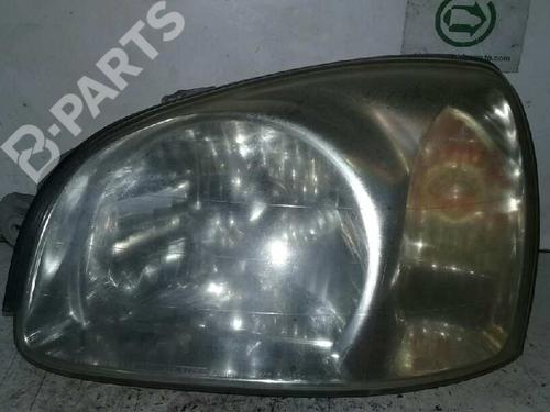 Used Left headlight HYUNDAI SANTA FÉ I (SM) 2.0 CRDi 4x4 (113 hp) 1304042