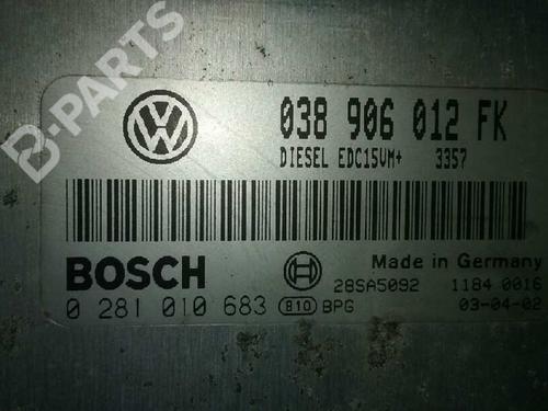 Engine control unit (ECU) SEAT TOLEDO II (1M2) 1.9 TDI | BP1518661M57 