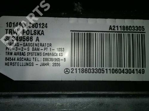 Passasjer kollisjonspute MERCEDES-BENZ E-CLASS (W211)  | BP1976828C10 
