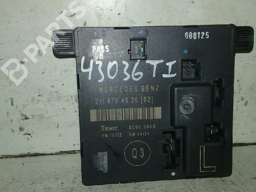 Computer comfort MERCEDES-BENZ E-CLASS (W211)  | BP1976853M56 
