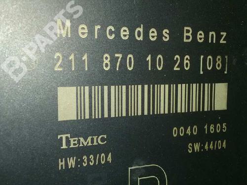 Comfort control module MERCEDES-BENZ E-CLASS (W211)  | BP1976837M56 