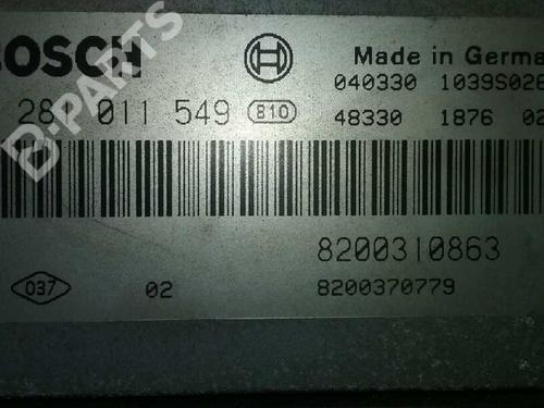 Engine control unit (ECU) RENAULT SCÉNIC II (JM0/1_) 1.9 dCi (JM0G, JM12, JM1G, JM2C) | BP1319850M57 