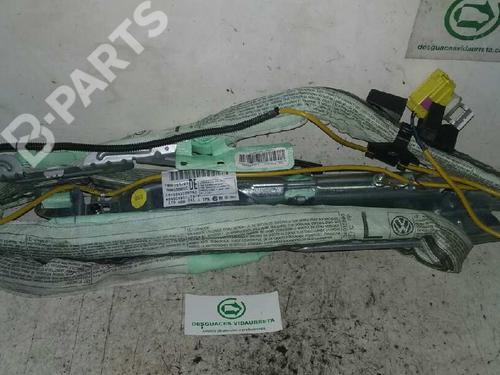 Used Left curtain airbag VW TOURAN (1T1, 1T2) 2.0 TDI 16V (140 hp) 1319963
