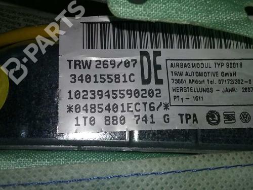 Left curtain airbag VW TOURAN (1T1, 1T2) 2.0 TDI 16V | BP1319963C11 