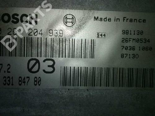 Engine control unit (ECU) CITROËN XSARA Break (N2) 1.6 i | BP1740575M57 