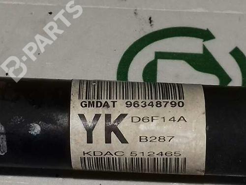 Left front driveshaft CHEVROLET KALOS 1.4 16V | BP1566653M38 