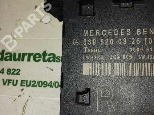 Comfort control module MERCEDES-BENZ VIANO (W639)  | BP2976480M56 