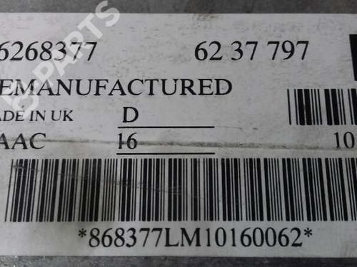Engine control unit (ECU) OPEL ASTRA G Hatchback (T98) 1.6 16V (F08, F48) | BP1304027M57 