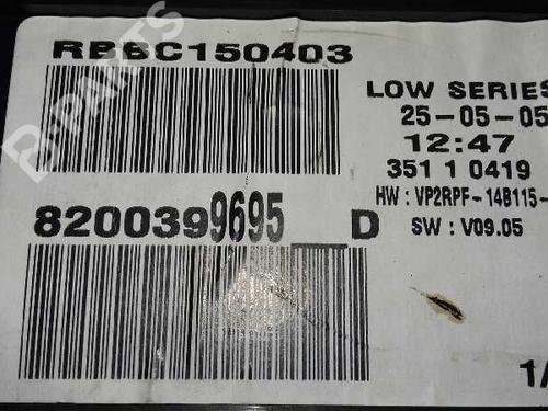 Instrument cluster RENAULT MEGANE II (BM0/1_, CM0/1_) 1.5 dCi (BM02, BM13, BM2A, CM02, CM13) | BP2304560C47 