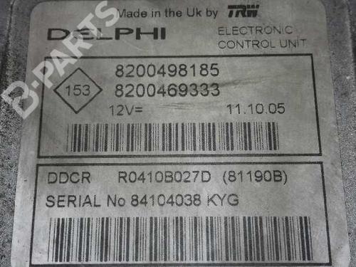 Engine control unit (ECU) RENAULT KANGOO (KC0/1_)  | BP1869688M57 