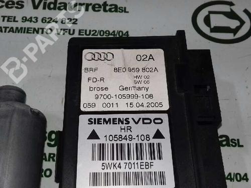 Rudehejsemotor bagstkærm højre AUDI A4 B6 (8E2) 1.8 T | BP1716586E22 