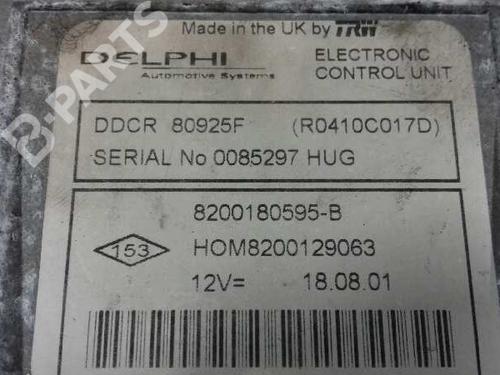 Engine control unit (ECU) RENAULT CLIO II (BB_, CB_)  | BP1869661M57 
