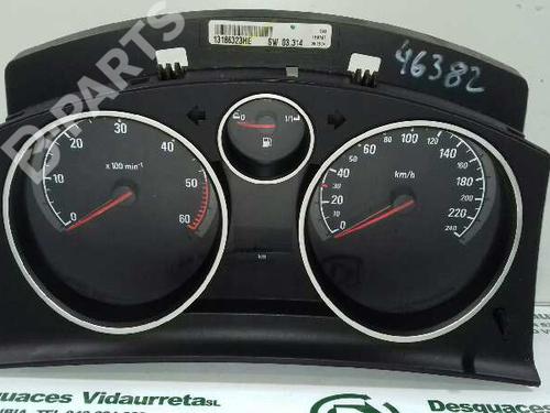 Used Instrument cluster OPEL ASTRA H (A04) 1.7 CDTI (L48) (100 hp) 1306085