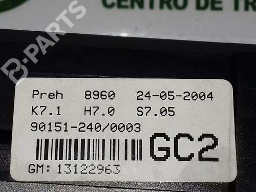 Climate control OPEL ASTRA H (A04) 1.7 CDTI (L48) | BP1306093I5 