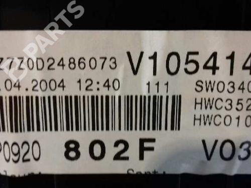 Instrument cluster SEAT ALTEA (5P1) 1.6 | BP1890093C47 