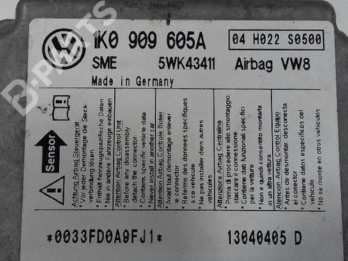 ECU airbags SEAT ALTEA (5P1) 1.6 | BP1890092M53 
