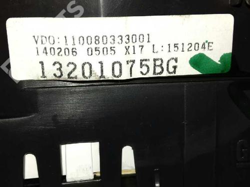 Instrument cluster OPEL MERIVA A MPV (X03) 1.7 CDTI (E75) | BP1462822C47 