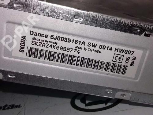 Radio SKODA FABIA II Combi (545) 1.9 TDI | BP2134537E6 