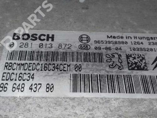 Engine control unit (ECU) PEUGEOT PARTNER Box Body/MPV  | BP1994096M57 