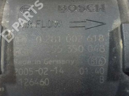 Mass air flow sensor OPEL ASTRA H (A04) 1.7 CDTI (L48) | BP1653170M95 
