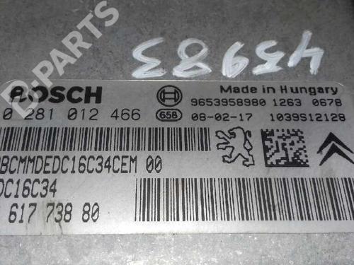 Engine control unit (ECU) CITROËN XSARA PICASSO (N68)  | BP1740576M57 