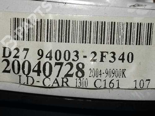 Instrument cluster KIA CERATO I Saloon (LD) 2.0 CRDi | BP1305559C47 