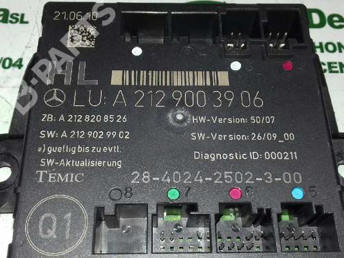 Comfort control module MERCEDES-BENZ E-CLASS (W212) E 220 CDI / BlueTEC (212.001, 212.002) | BP1890122M56 
