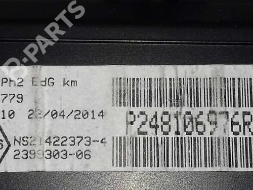 Instrument cluster RENAULT KANGOO / GRAND KANGOO II (KW0/1_)  | BP1972243C47 