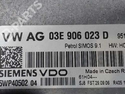 Engine control unit (ECU) SKODA FABIA I (6Y2)  | BP1518867M57 