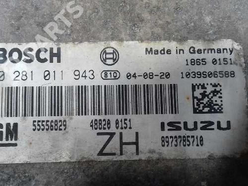 Engine control unit (ECU) OPEL ASTRA H (A04) 1.7 CDTI (L48) | BP1307087M57 