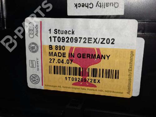 Instrument cluster VW TOURAN (1T1, 1T2) 2.0 TDI | BP2507400C47 