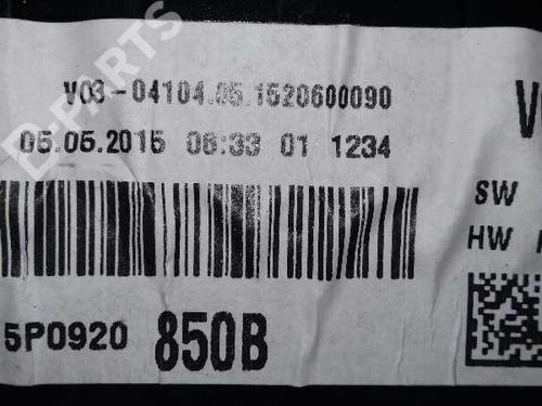 Instrument cluster SEAT ALTEA XL (5P5, 5P8) 2.0 TDI 16V | BP1972403C47 