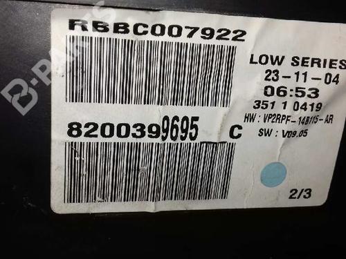 Instrument cluster RENAULT MEGANE II Estate (KM0/1_) 1.9 dCi (KMRG, KM1G, KM0G, KM2C) | BP1869627C47 