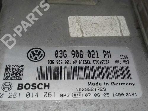 Engine control unit (ECU) VW GOLF V (1K1) 1.9 TDI | BP1528639M57 