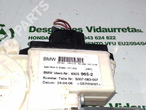 Left rear window motor BMW X3 (E83) 2.0 d | BP1729622E23 