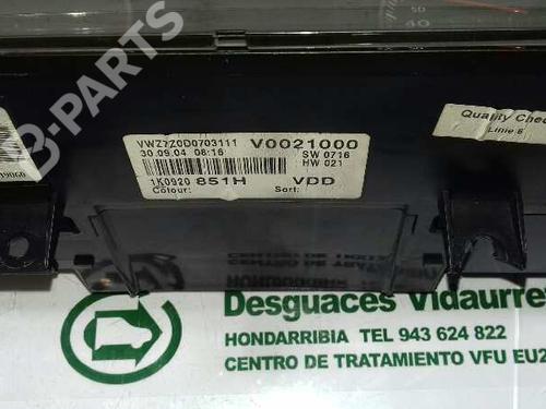 Instrument cluster VW GOLF V (1K1) 1.9 TDI | BP1528660C47 