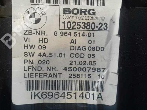 Instrument cluster BMW 3 (E90) 320 d | BP1307115C47 