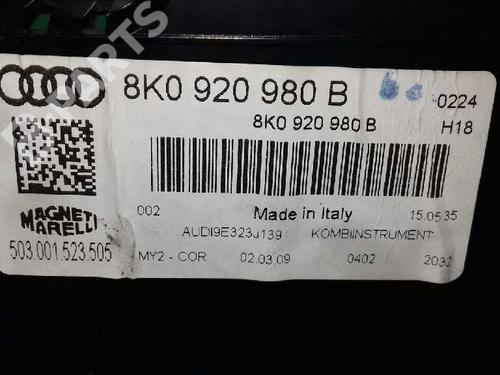 Instrument cluster AUDI A4 B8 Avant (8K5)  | BP1309455C47 