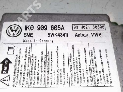 Kollisjonspute styreenhet VW GOLF V (1K1)  | BP1527572M53 