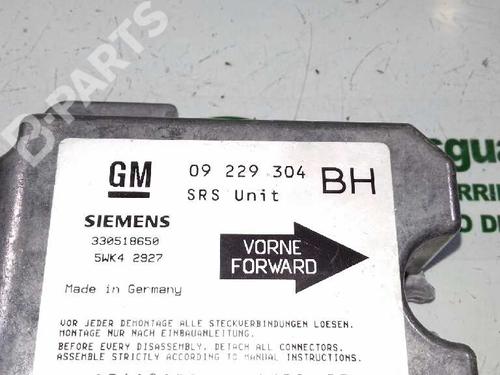 ECU airbags OPEL ASTRA G Coupe (T98)  | BP2244455M53 