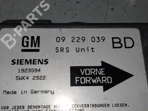 ECU airbags OPEL VECTRA B (J96) 1.6 i 16V (F19) | BP1426279M53 