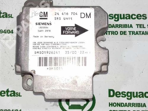 Kollisjonspute styreenhet OPEL ZAFIRA A MPV (T98) [1999-2006]  2976626