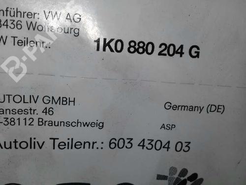 Passenger airbag VW GOLF V (1K1) 2.0 TDI 16V | BP1409321C10 