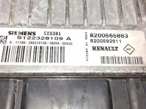 Engine control unit (ECU) RENAULT MEGANE II Estate (KM0/1_) 1.5 dCi (KM16, KM1E) | BP2712098M57 