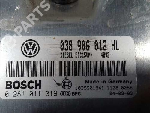 Engine control unit (ECU) VW POLO (9N_, 9A_) 1.9 SDI | BP1532609M57 