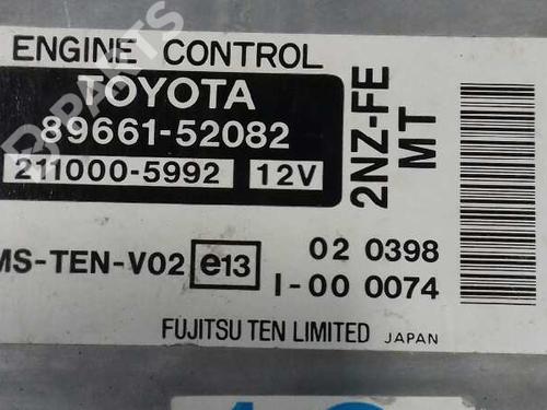 Engine control unit (ECU) TOYOTA YARIS (_P1_)  | BP1959112M57 