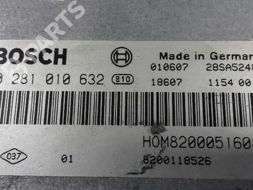 Engine control unit (ECU) OPEL VIVARO A Van (X83) 1.9 DTI (F7) | BP1322006M57 