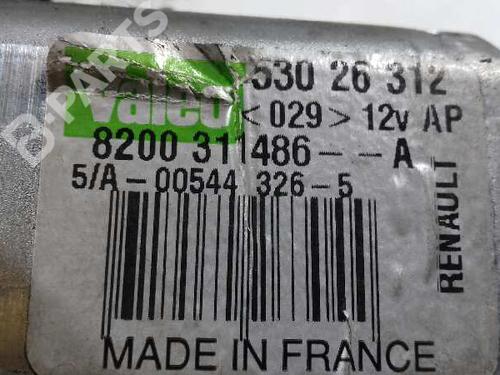Rear wiper motor RENAULT CLIO III (BR0/1, CR0/1)  | BP1870281M102 