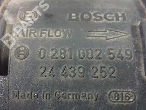 Mass air flow sensor OPEL CORSA C (X01) 1.3 CDTI (F08, F68) | BP1653427M95 